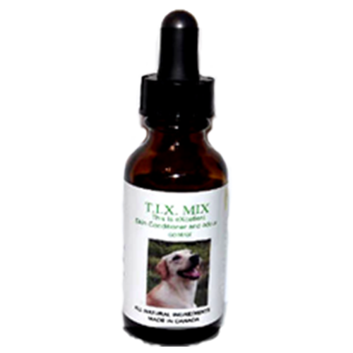 T.I.X. Mix for dogs.  T.I.X for cats